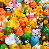 2" Rubber Ducky Assortment 100pcs/ Bag