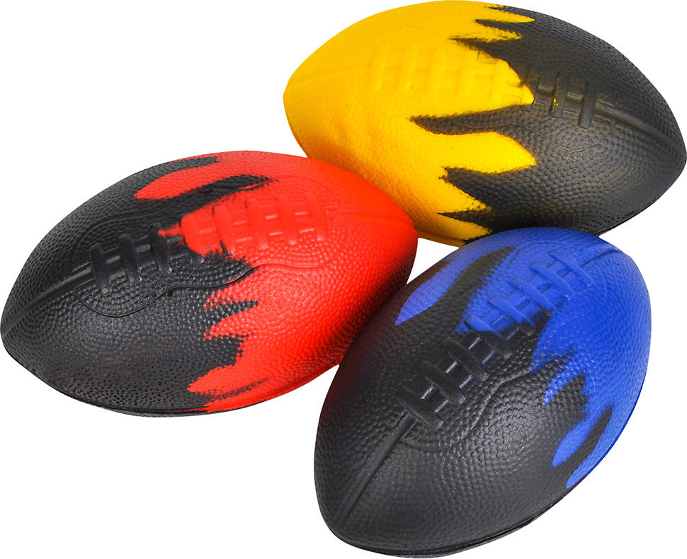 8" Foam Flame Football