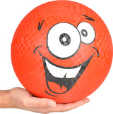 Silly Face Playground Ball (6pc/ Un