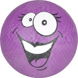 Silly Face Playground Ball (6pc/ Un