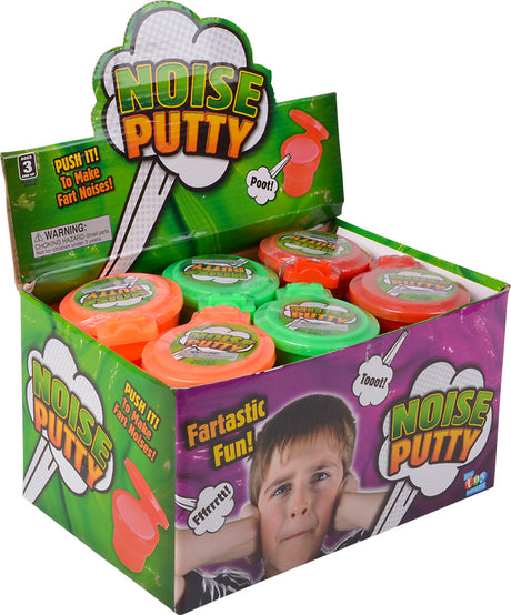 4" Toilet Shape Fart Putty