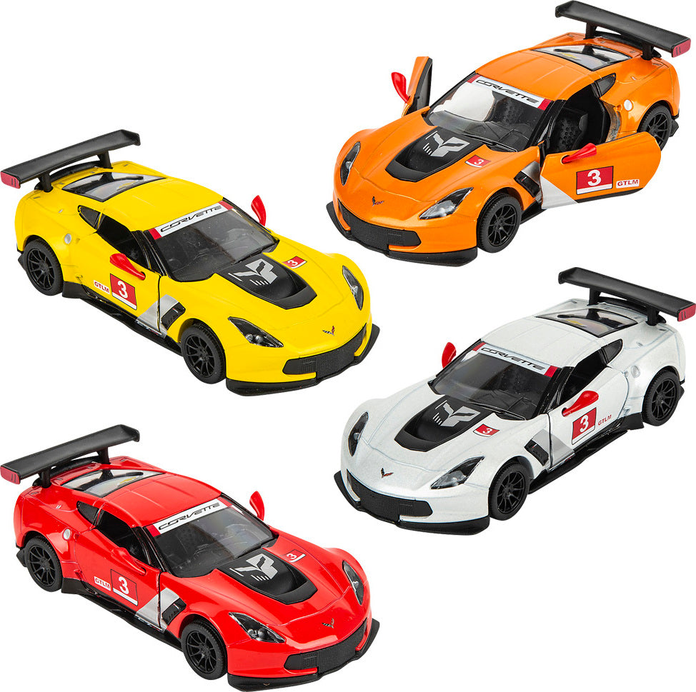 5" Die-cast 2016 Corvette C7.r Race Car