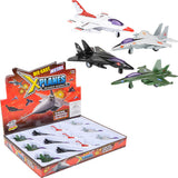 4" Die-cast Pullback Fighter Jet