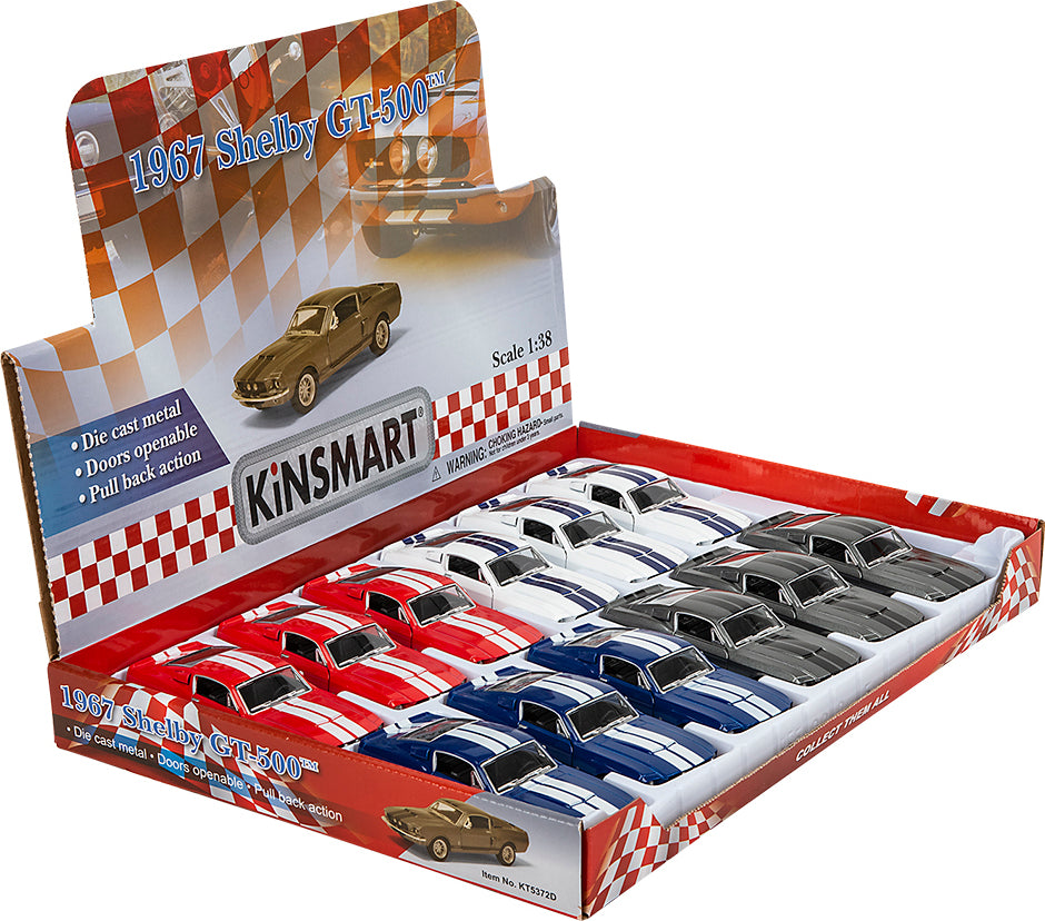 5" Die-cast 1967 Shelby Gt500