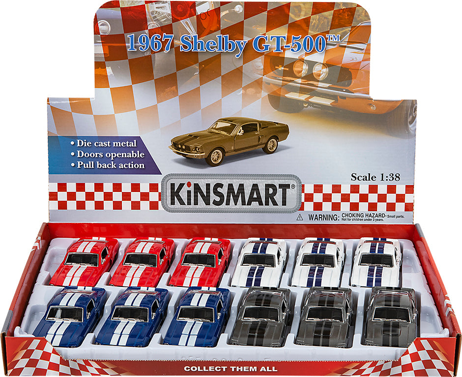 5" Die-cast 1967 Shelby Gt500