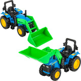 6" Die-cast Scoop Tractor