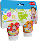 2.3oz Natural Face & Finger Paint 2-Pack (assorted)