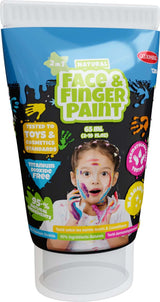 2.3oz Natural Face & Finger Paint 2-Pack (assorted)
