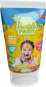 2.3oz Natural Face & Finger Paint 2-Pack (assorted)