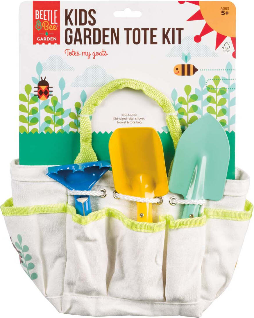 Beetle & Bee Garden Kids Garden Tote Kit