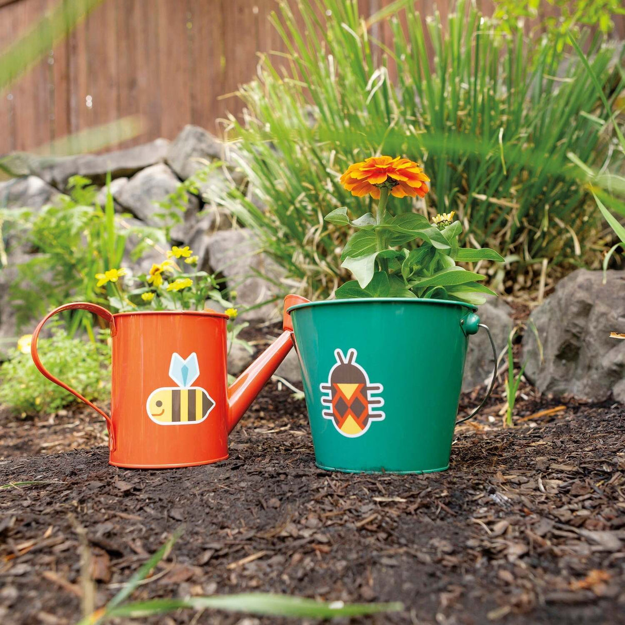 Beetle & Bee Garden Kids Watering Can