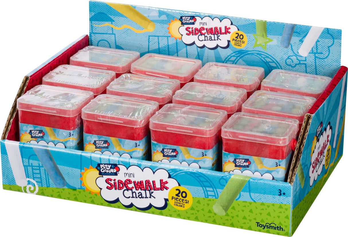 Playground Classics Mini Sidewalk Chalk