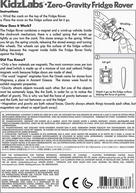 4M Kidz Labs Fridge Rover 
