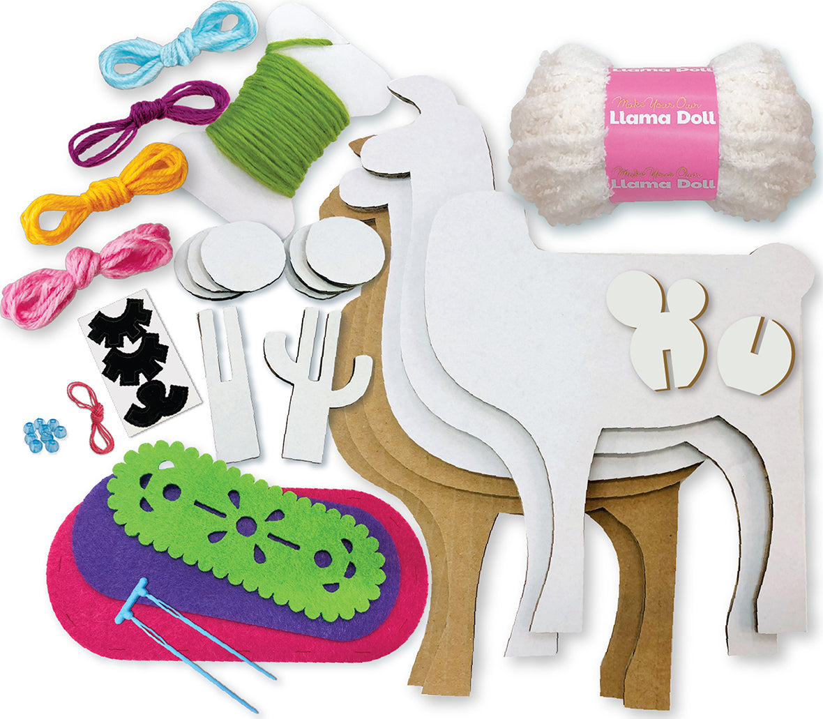 KidzMaker Make Your Own Llama Doll 