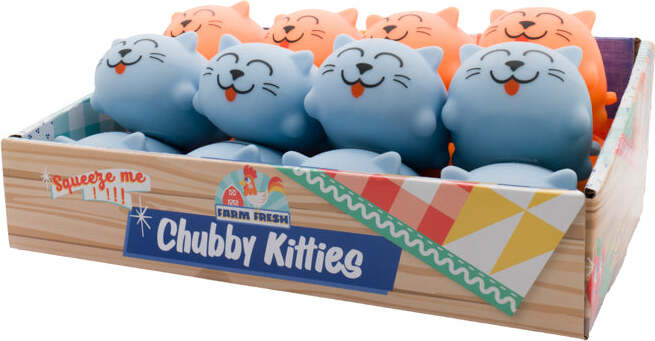 Chubby Kitties (Assorted Colors)
