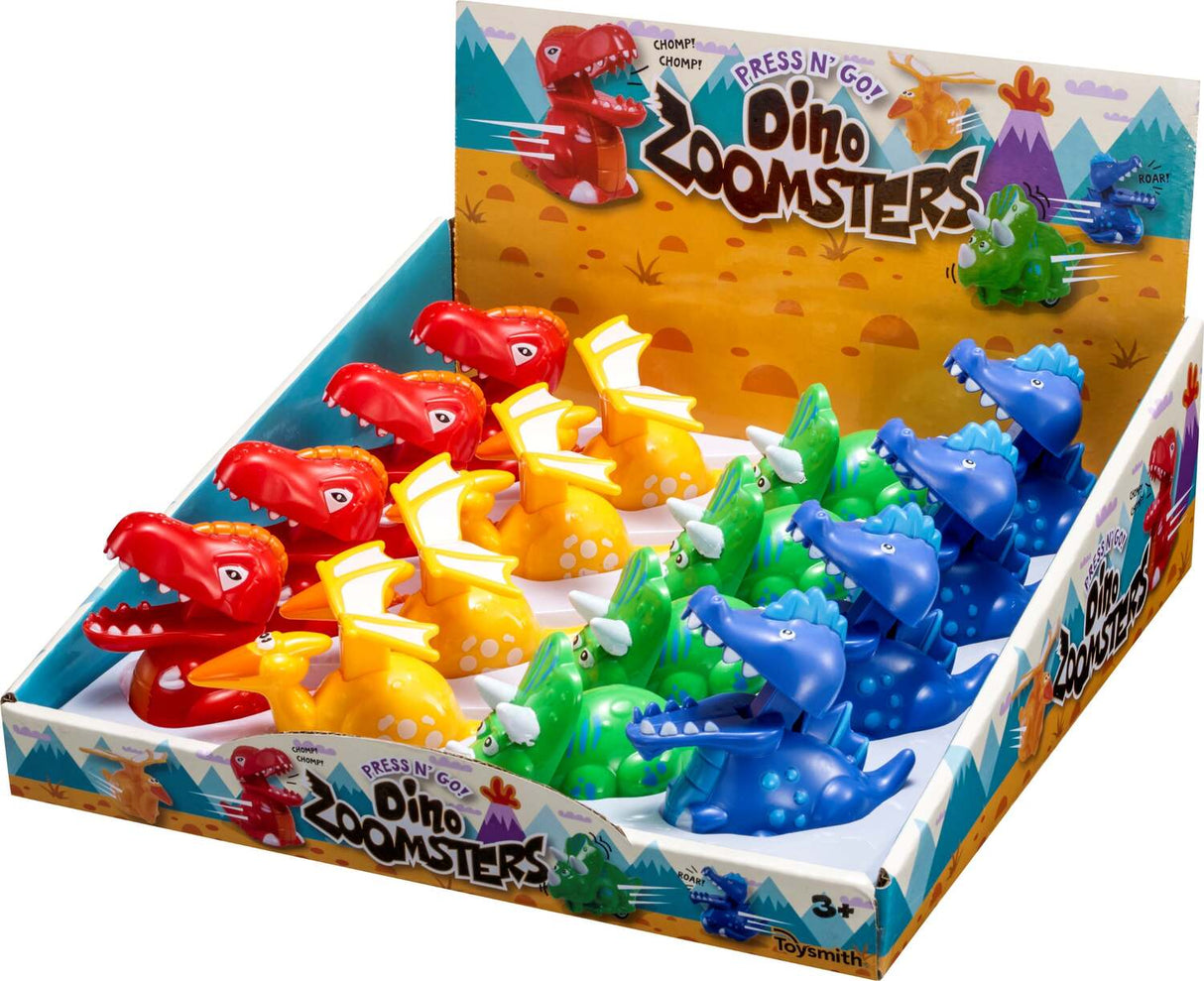 Dino Press N' Go Zoomers (Assorted Colors) and Styles