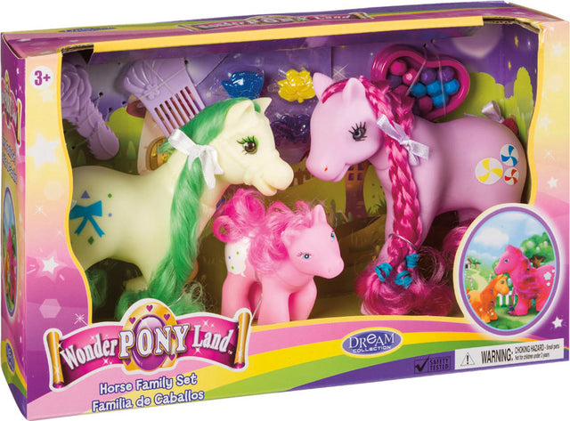 HORSE FAMILY SET (Assorted Colors)