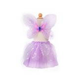 Flutter Butterfly Skirt, & Wings, Purple Size 4-6