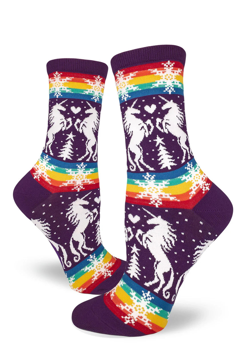 ModSocks: Rainbow Unicorn W/C