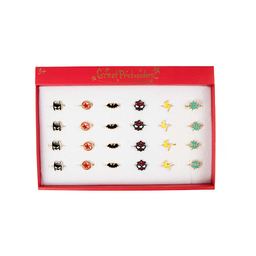 Superhero Rings Assorted