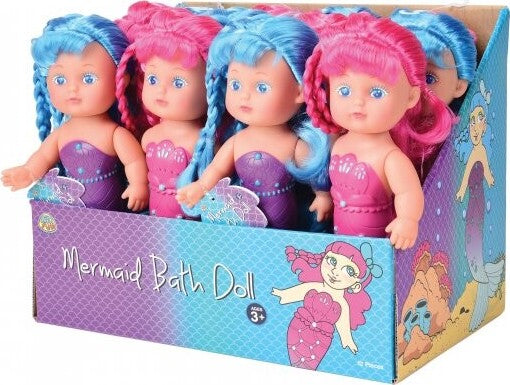 Mermaid Bath Doll