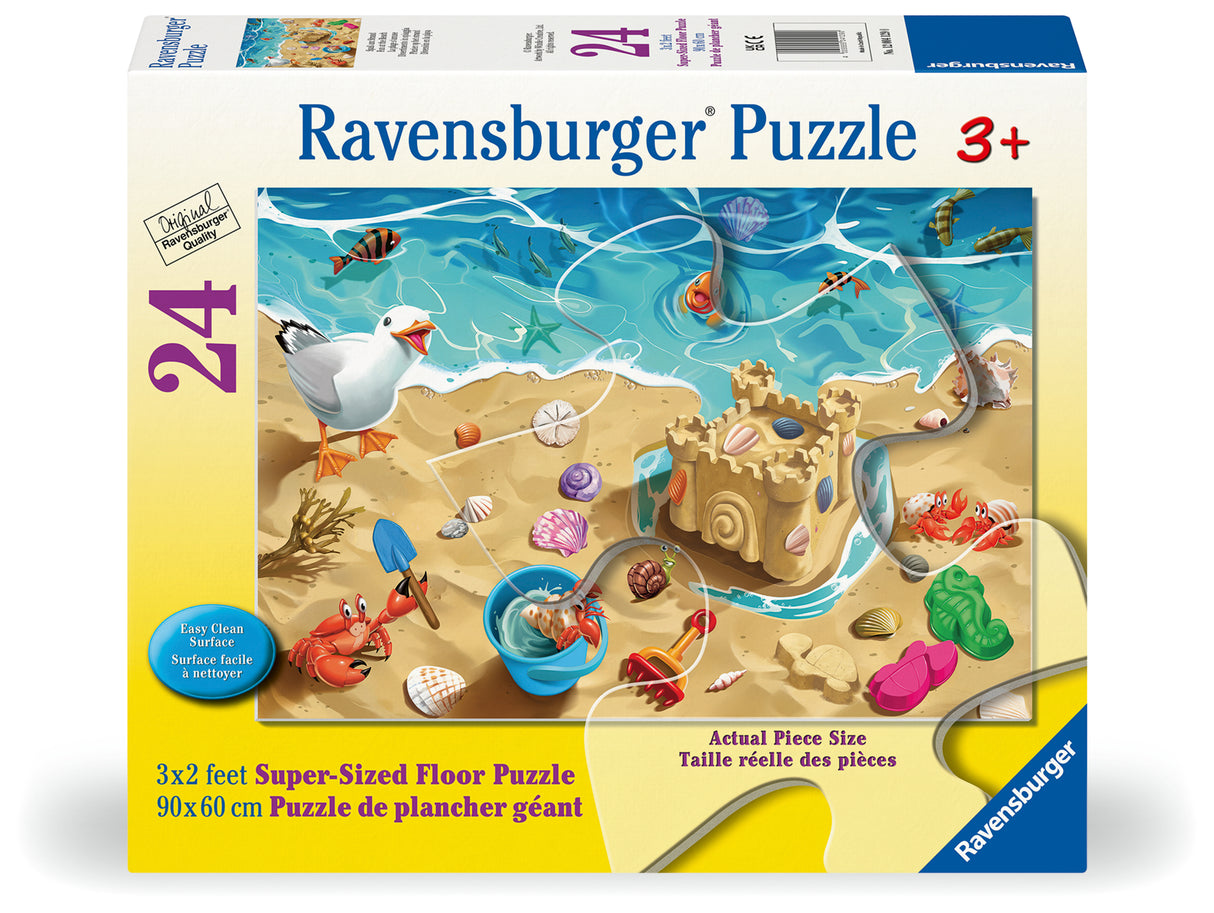 24pc Floor Puzzle Fun at the Beach