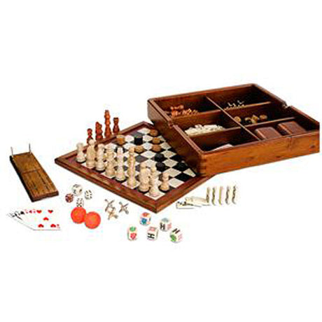 Wooden Combination Game Set 8 Games In 1