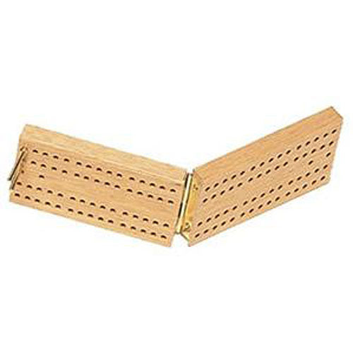 2 Track Wood Folding Cribbage
