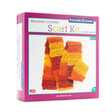Discover Crochet Scarf Kit: Sunset