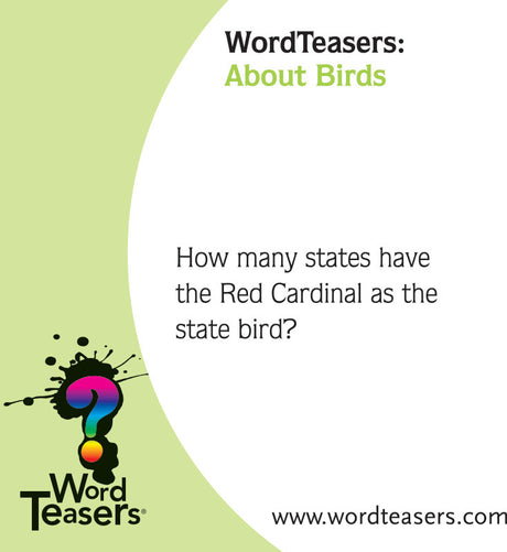 Word Teasers - About Birds