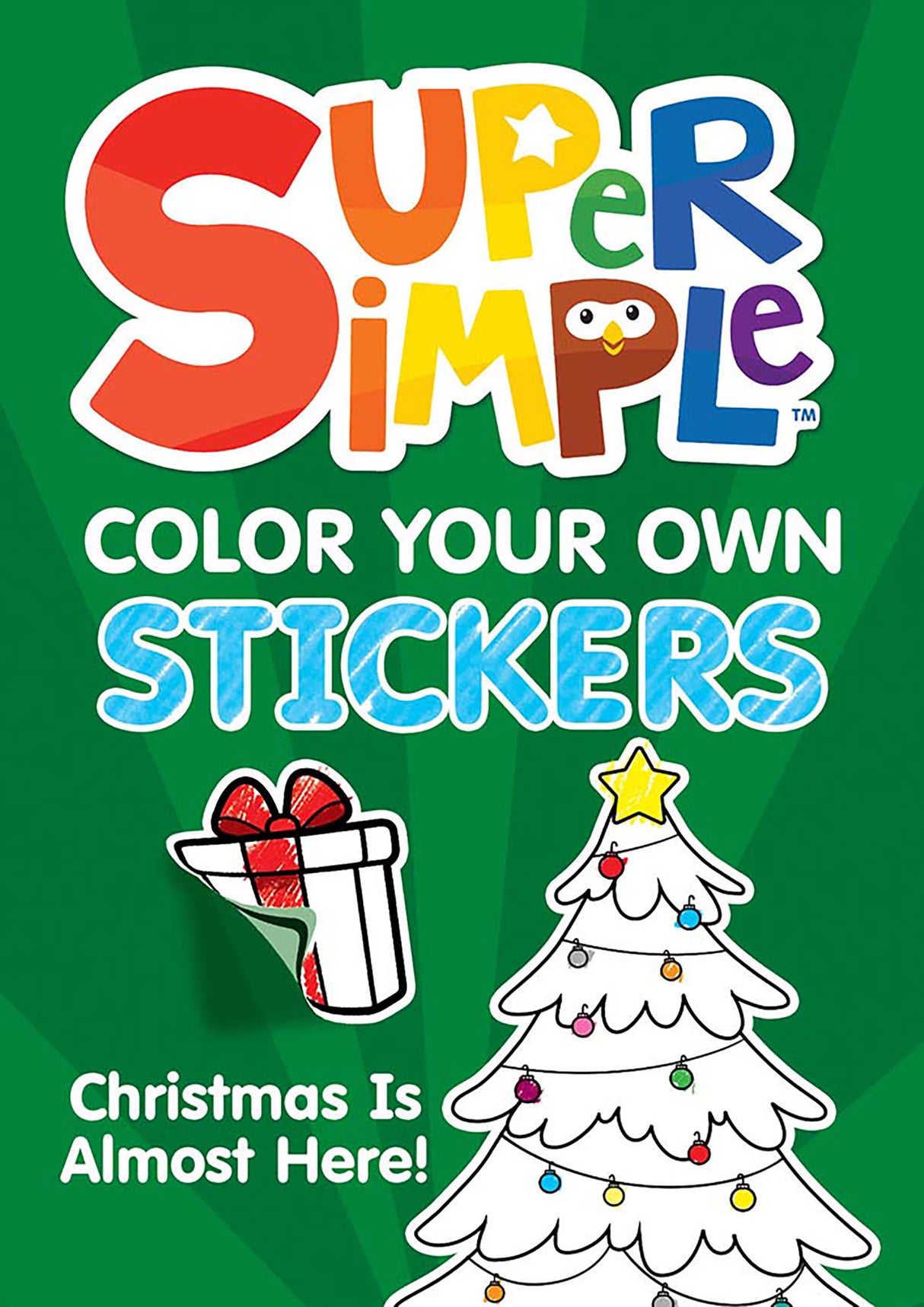 Christmas Is Almost Here CYO Stickers