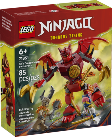 Ninjago: Kai's Dragon Mech Battle Pack
