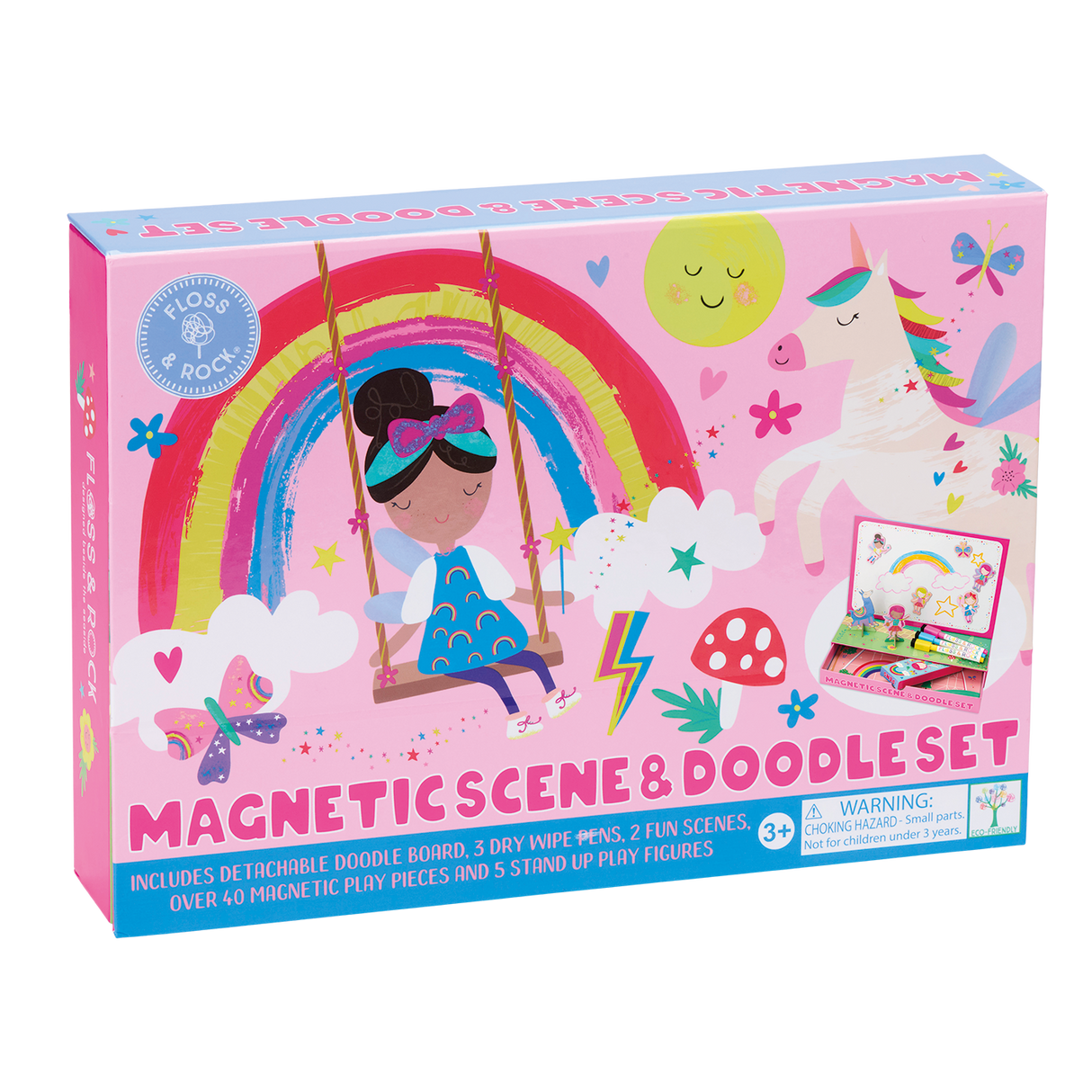 Magnetic Scene & Doodle Set: Rainbow Fairy