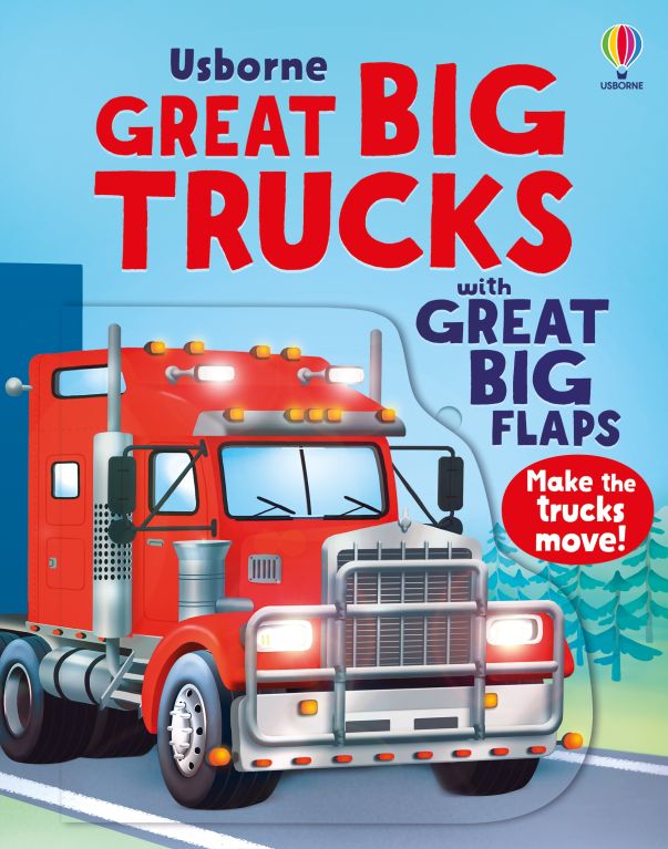 Great Big Trucks Book with Great Big Flaps